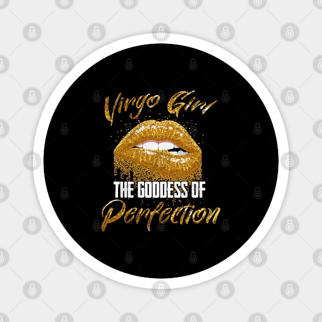 Virgo Girl The Goddess Of Perfection Virgo Personality Magnet by sBag-Designs